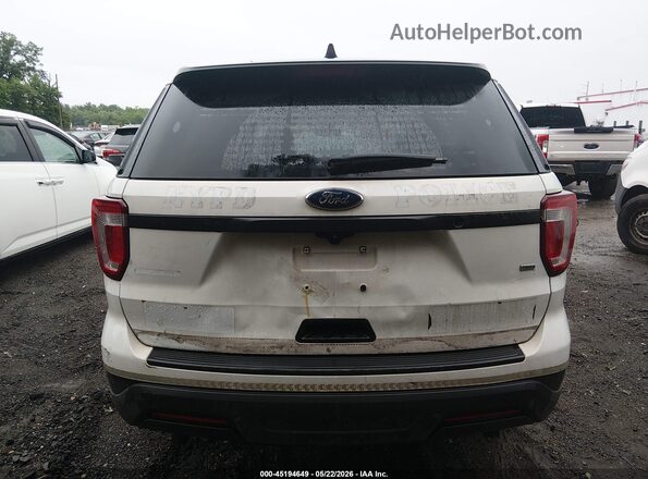 1FM5K8AR5KGA29690 2019 FORD POLICE INTERCEPTOR White 