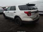 2019 Ford Police Interceptor Utility   White vin: 1FM5K8AR5KGA29690