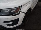 2019 Ford Police Interceptor Utility   White vin: 1FM5K8AR5KGA29690