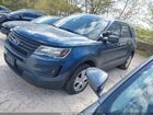 2019 Ford Police Interceptor Utility   Blue vin: 1FM5K8AR5KGA78808