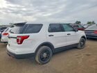 2017 Ford Explorer Police Interceptor White vin: 1FM5K8AR7HGD57573