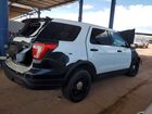 2018 Ford Explorer Police Interceptor Черный vin: 1FM5K8AR8JGA15832