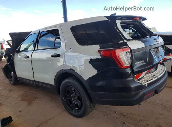 1FM5K8AR8JGA15832 2018 FORD EXPLORER Черный Задняя левая четверть