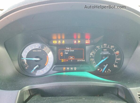 1FM5K8AR9GGA28727 2016 FORD FORD EXPLORER Синий Вид щитка приборов