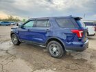 2016 Ford Explorer Police Interceptor Синий vin: 1FM5K8AR9GGA28727