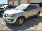 2016 Ford Utility Police Interceptor   Серебряный vin: 1FM5K8AR9GGA72405