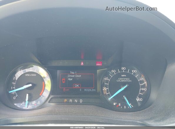 1FM5K8AR9JGC35335 2018 FORD POLICE INTERCEPTOR White უკანა სავარძლების ხედი
