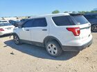 2017 Ford Explorer Police Interceptor White vin: 1FM5K8ARXHGA37129