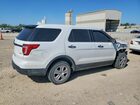 2017 Ford Explorer Police Interceptor White vin: 1FM5K8ARXHGA37129