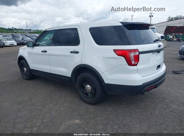 1FM5K8ARXHGE25851 2017 FORD UTILITY POLICE INTERCEPTOR Синий Задняя левая четверть