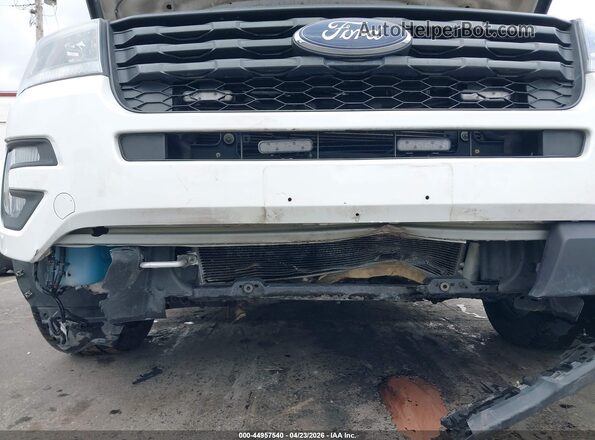 1FM5K8ARXHGE25851 2017 FORD UTILITY POLICE INTERCEPTOR Синий Вид спереди