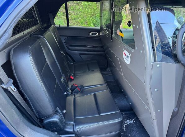 1FM5K8ARXKGA29653 2019 FORD EXPLORER Синий Вид сзади