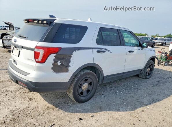 1FM5K8AT0JGA57892 2018 FORD EXPLORER White უკანა მარჯვენა