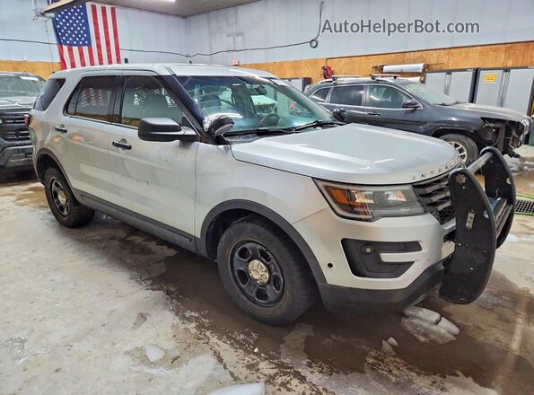 1FM5K8AT7GGA46882 2016 FORD EXPLORER Серебряный Передняя правая четверть