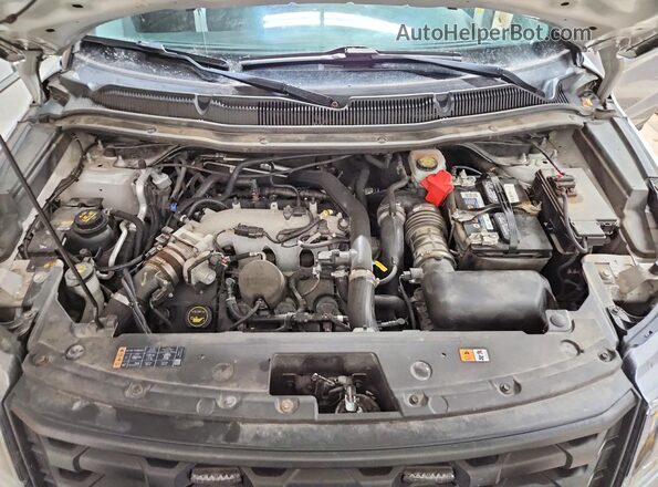 1FM5K8AT7GGA46882 2016 FORD EXPLORER Серебряный Вид подкапотного пространства