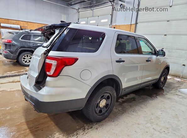 1FM5K8AT7GGA46882 2016 FORD EXPLORER Серебряный Задняя правая четверть