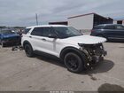 2020 Ford Police Interceptor Utility   White vin: 1FM5K8AW4LGC12747
