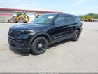 2023 Ford Police Interceptor Utility   Черный vin: 1FM5K8AW4PNA08161