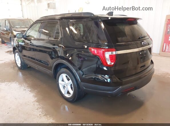 1FM5K8B80JGC45547 2018 FORD EXPLORER Черный Задняя левая четверть