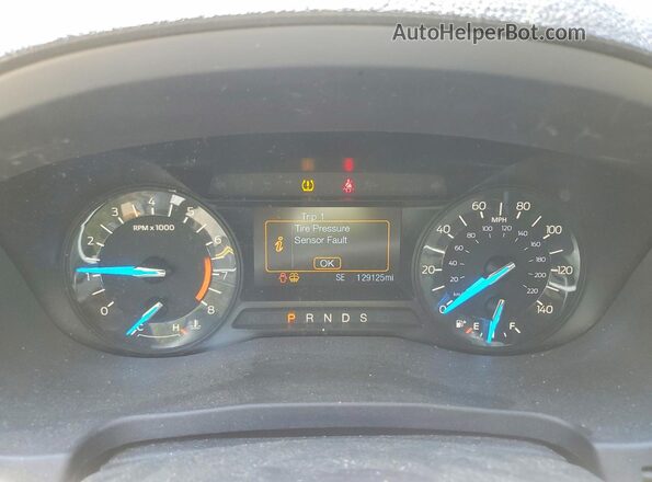 1FM5K8B81HGD79851 2017 FORD EXPLORER Black ხელსაწყოთა პანელის ხედი