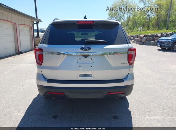 1FM5K8B81JGC45203 2018 FORD EXPLORER Серебряный 