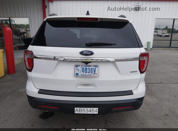 1FM5K8B81JGC45461 2018 FORD EXPLORER Белый 