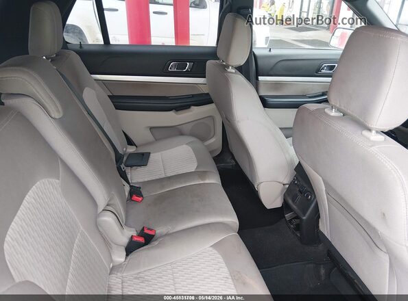 1FM5K8B81JGC45461 2018 FORD EXPLORER Белый Вид наклейки с VIN-кодом