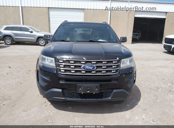 1FM5K8B83HGD25368 2017 FORD EXPLORER Черный 