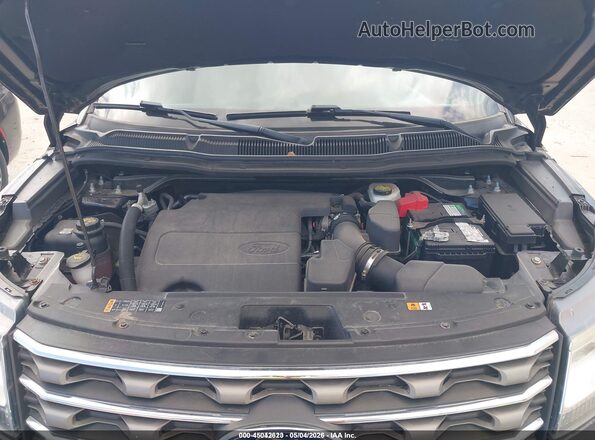1FM5K8B85GGC42703 2016 FORD EXPLORER Black Widok z tyłu