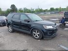 2018 Ford Explorer   Black vin: 1FM5K8B85JGC31076