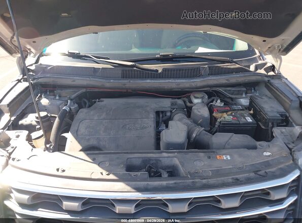 1FM5K8B86HGD66982 2017 FORD EXPLORER Серебряный Вид сзади