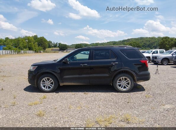 1FM5K8B86HGE25691 2017 FORD EXPLORER Черный Панорамный вид салона 360°