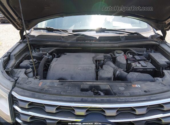 1FM5K8B86HGE25691 2017 FORD EXPLORER Черный Вид сзади