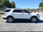 2018 Ford Explorer   White vin: 1FM5K8B86JGC45293