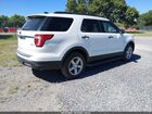 2018 Ford Explorer   White vin: 1FM5K8B86JGC45293