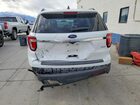 2019 Ford Explorer White vin: 1FM5K8B87KGA92697