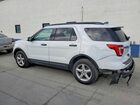 2019 Ford Explorer White vin: 1FM5K8B87KGA92697
