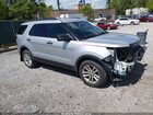 2017 Ford Explorer   Silver vin: 1FM5K8B89HGC84535
