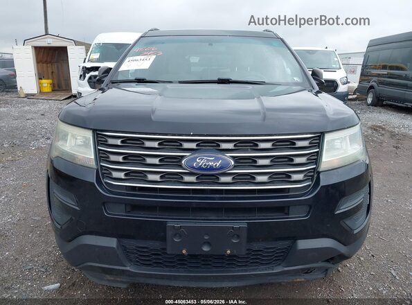 1FM5K8B8XGGA83239 2016 FORD FORD EXPLORER Черный Вид спереди