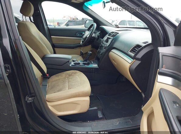1FM5K8B8XGGA83239 2016 FORD FORD EXPLORER Черный Вид салона спереди