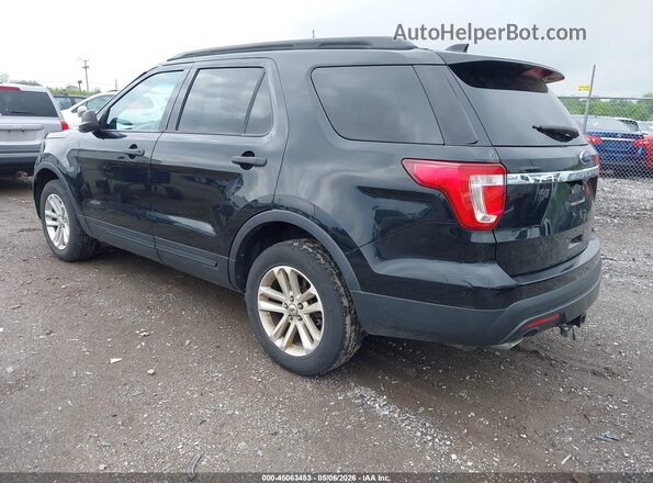 1FM5K8B8XGGA83239 2016 FORD FORD EXPLORER Черный Задняя левая четверть