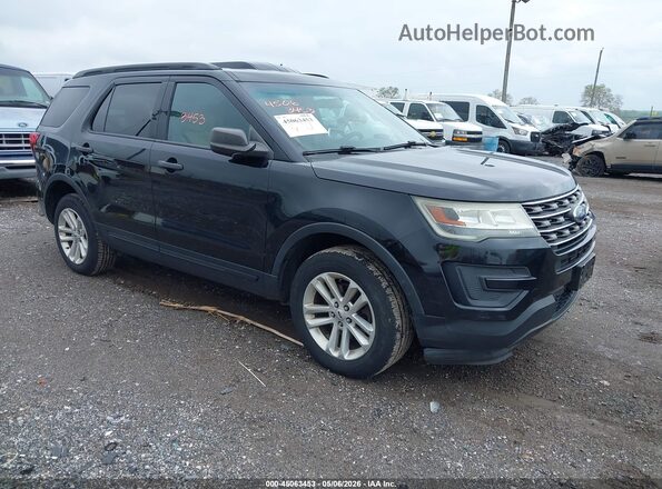 1FM5K8B8XGGA83239 2016 FORD FORD EXPLORER Черный Передняя правая четверть