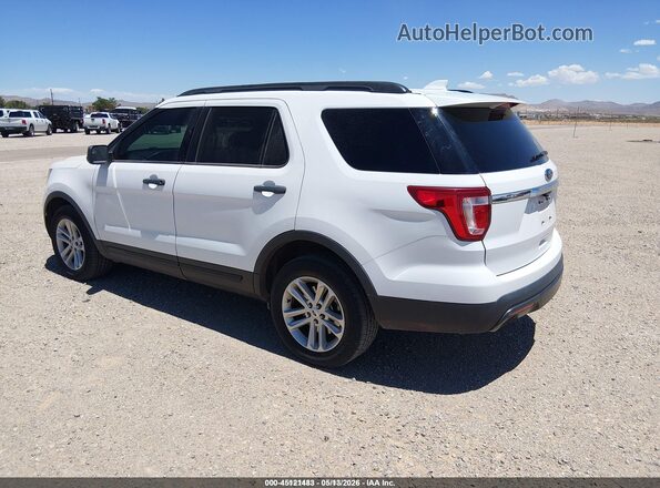 1FM5K8B8XGGC94926 2016 FORD EXPLORER Белый Задняя левая четверть