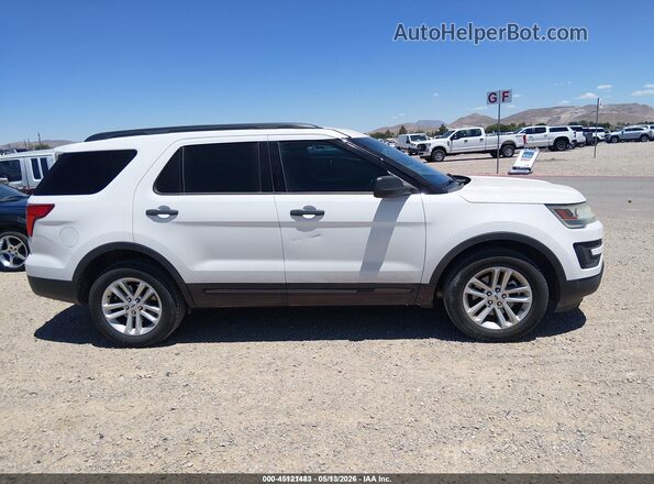 1FM5K8B8XGGC94926 2016 FORD EXPLORER Белый Вид задней части салона