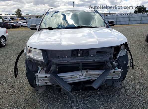 1FM5K8B8XGGD32476 2016 FORD EXPLORER Белый Вид спереди