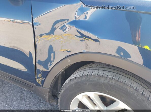 1FM5K8B8XHGC58493 2017 FORD EXPLORER Dark Blue Вид спереди