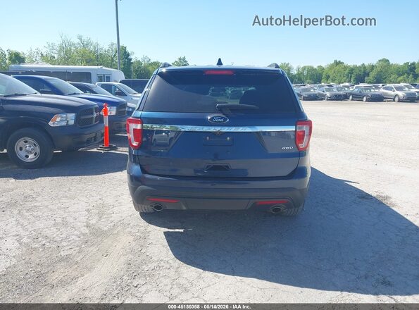 1FM5K8B8XHGC58493 2017 FORD EXPLORER Dark Blue 