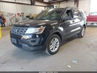 2017 Ford Explorer   Черный vin: 1FM5K8B8XHGD72235