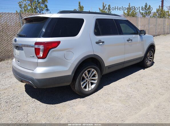 1FM5K8BH3HGC85616 2017 FORD EXPLORER Gray Задня права чверть