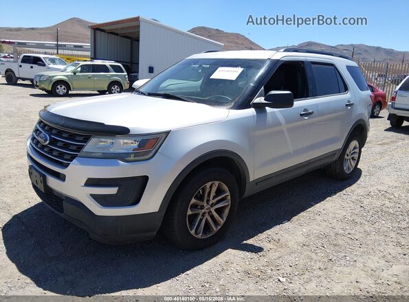 1FM5K8BH3HGC85616 2017 FORD EXPLORER Gray Передня ліва чверть